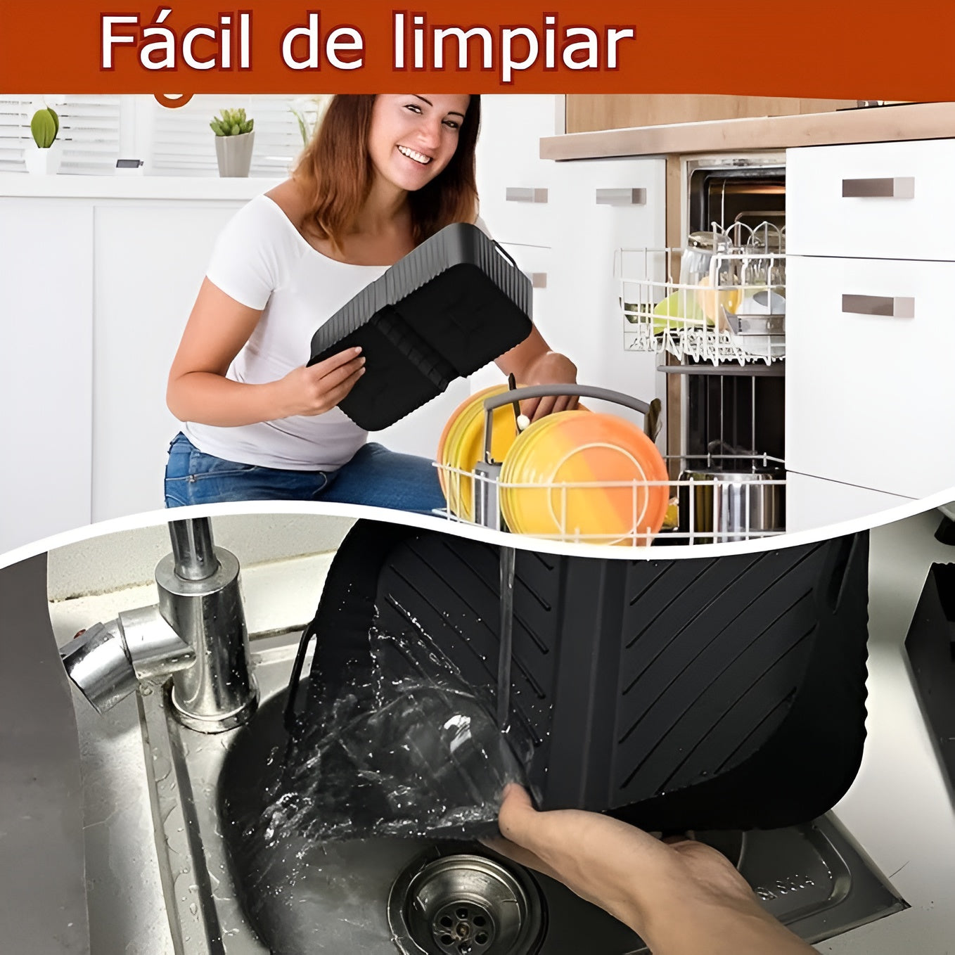 Bandeja Silicona Freidora de Aire – Tienda online NQLN Store Venezuela