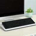 Soporte para teclado con pizarra blanca – Vista detalle del producto – NQLN Store