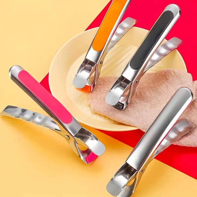 Pinzas de acero inoxidable – Vista de cerca del producto – NQLN Store