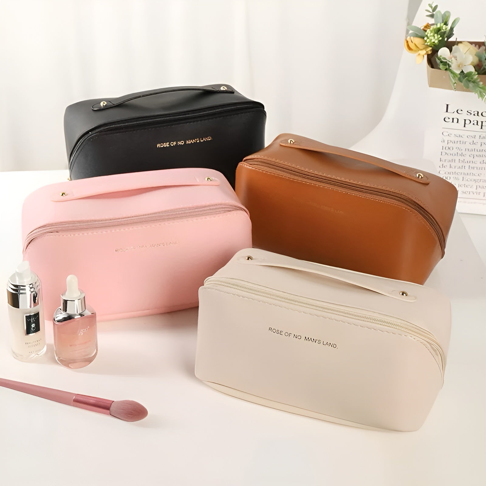 Bolso organizador de maquillaje para viaje – Envío a toda Venezuela – NQLN Store