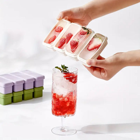 Bandeja de silicona para cubitos de hielo – Detalle y presentación – NQLN Store Venezuela