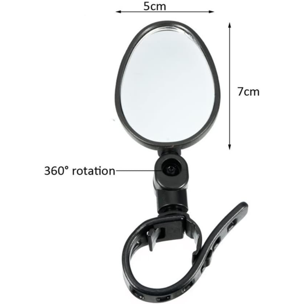 Espejo retrovisor para bicicletas (Pack de 2) – Vista detalle del producto – NQLN Store
