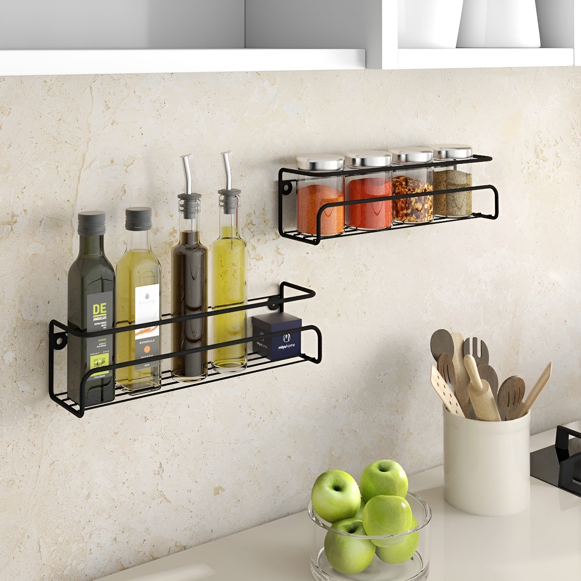 Organizador de especias para cocina (Pack de 2) – Vista adicional – Disponible en NQLN Store Venezuela