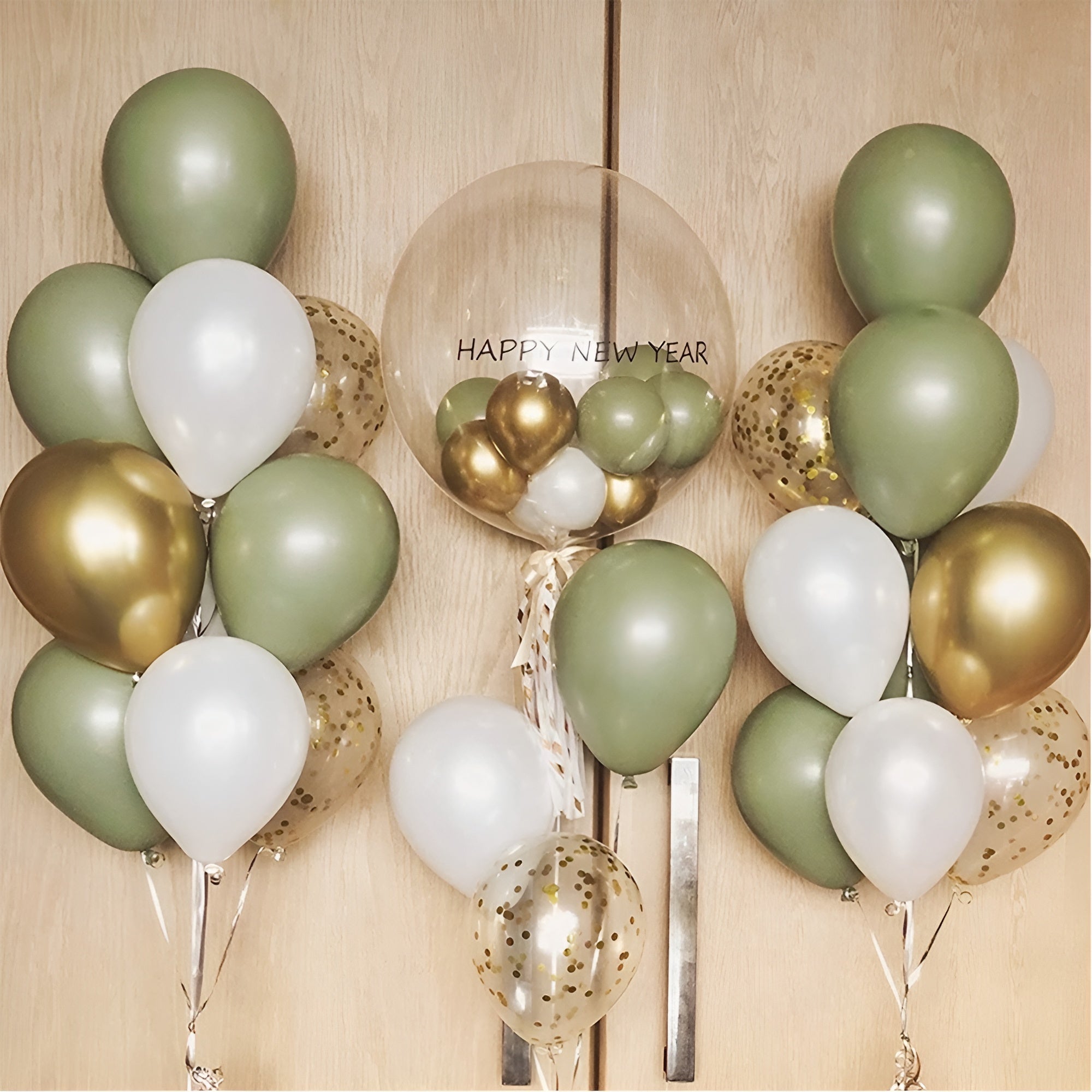 Kit de Globos Verdes y Dorados de 117 Piezas – Envío a toda Venezuela – NQLN Store