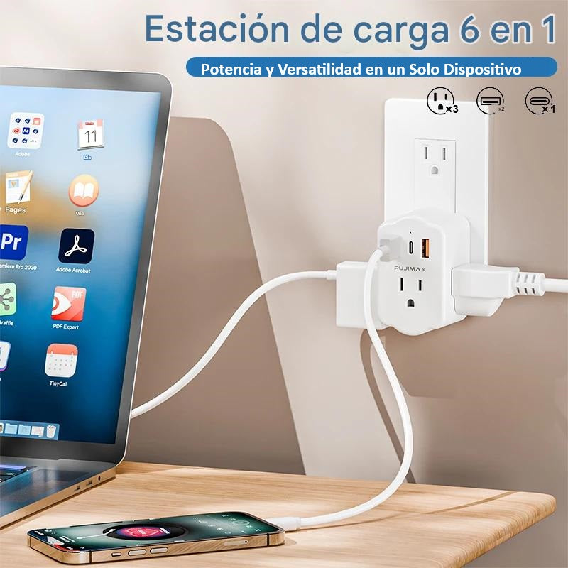 Adaptador de Pared con USB PUJIMAX (PACK 2) – Comprar online en NQLN Store Venezuela con envío a todo el país