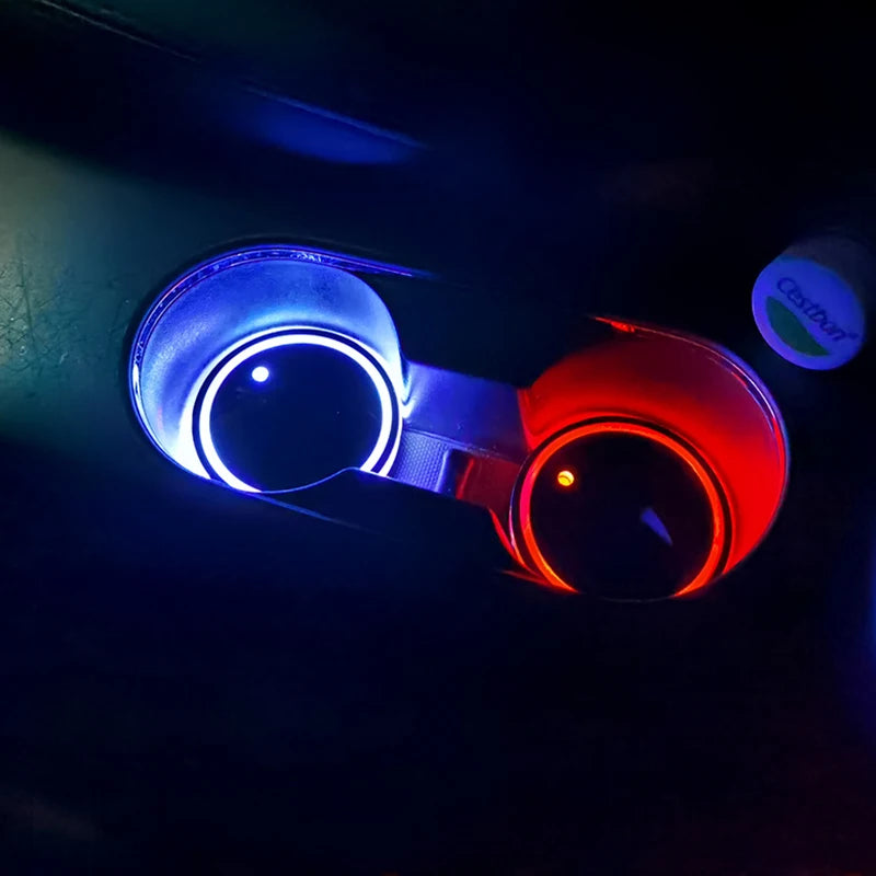 Portavasos LED (Set 2pcs) – Vista de cerca del producto – NQLN Store
