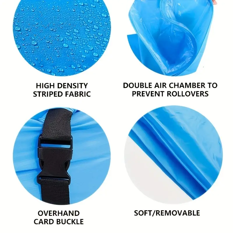 Sofa inflable – Detalle de calidad y acabado – NQLN Store