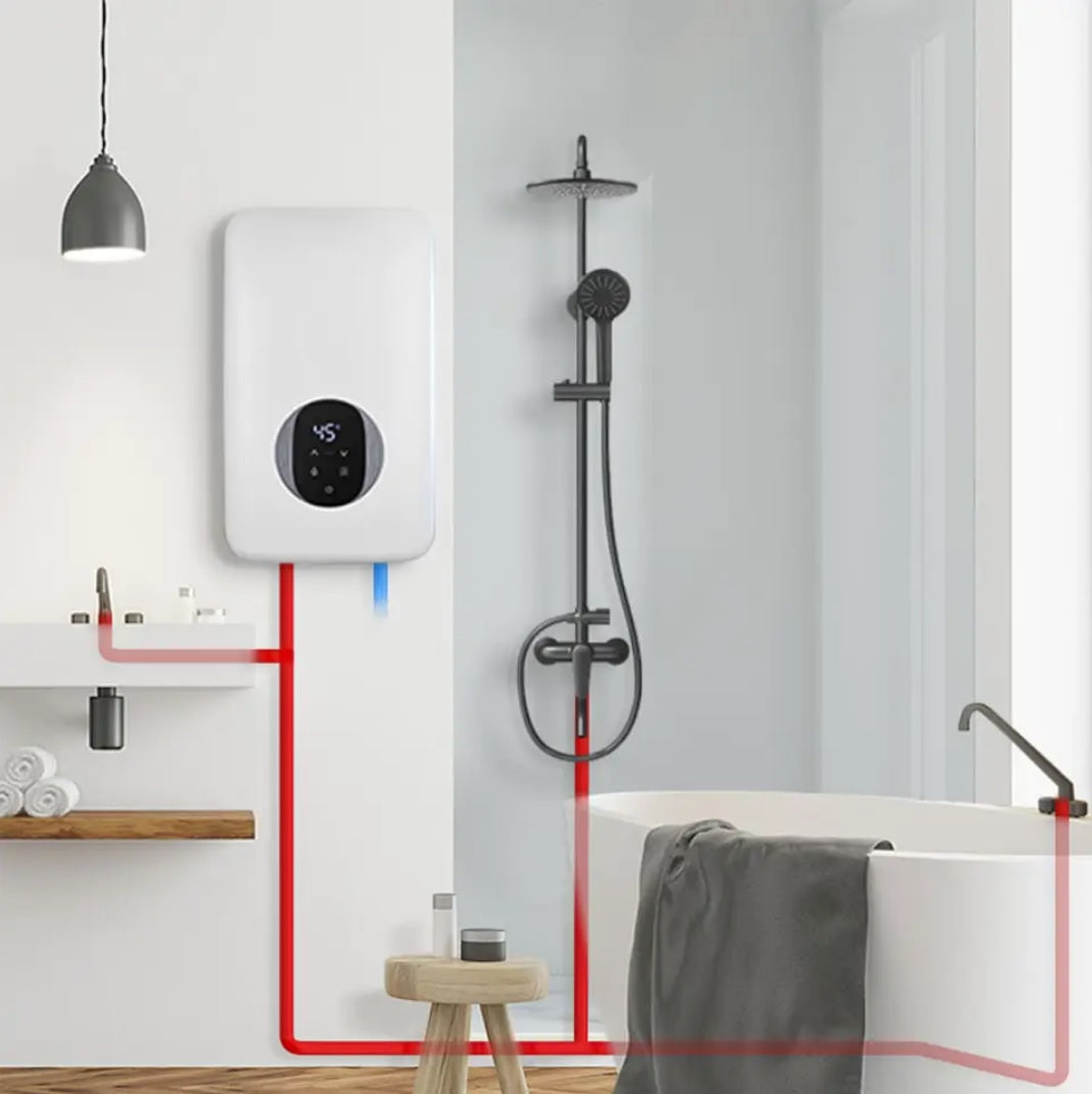Calentador de agua con Wifi de 7000kw Para baños 220v – Vista detalle del producto – NQLN Store