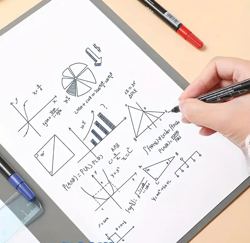 Cuaderno Pizarra Blanca De Borrado En Seco Pequeña – Detalle de calidad y acabado – NQLN Store