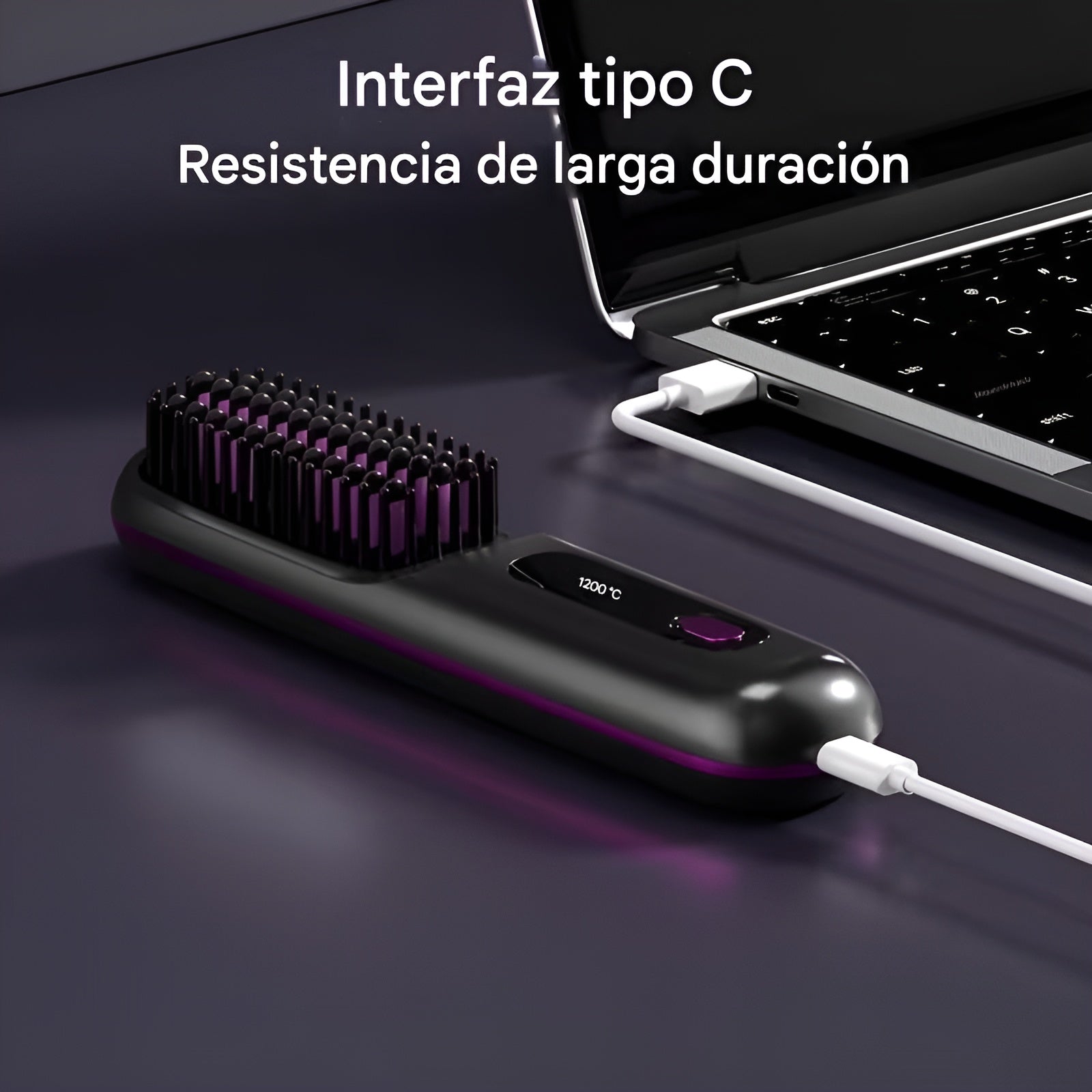 Cepillo Alisador de Cabello Inalámbrico para pelo – Detalle de calidad y acabado – NQLN Store