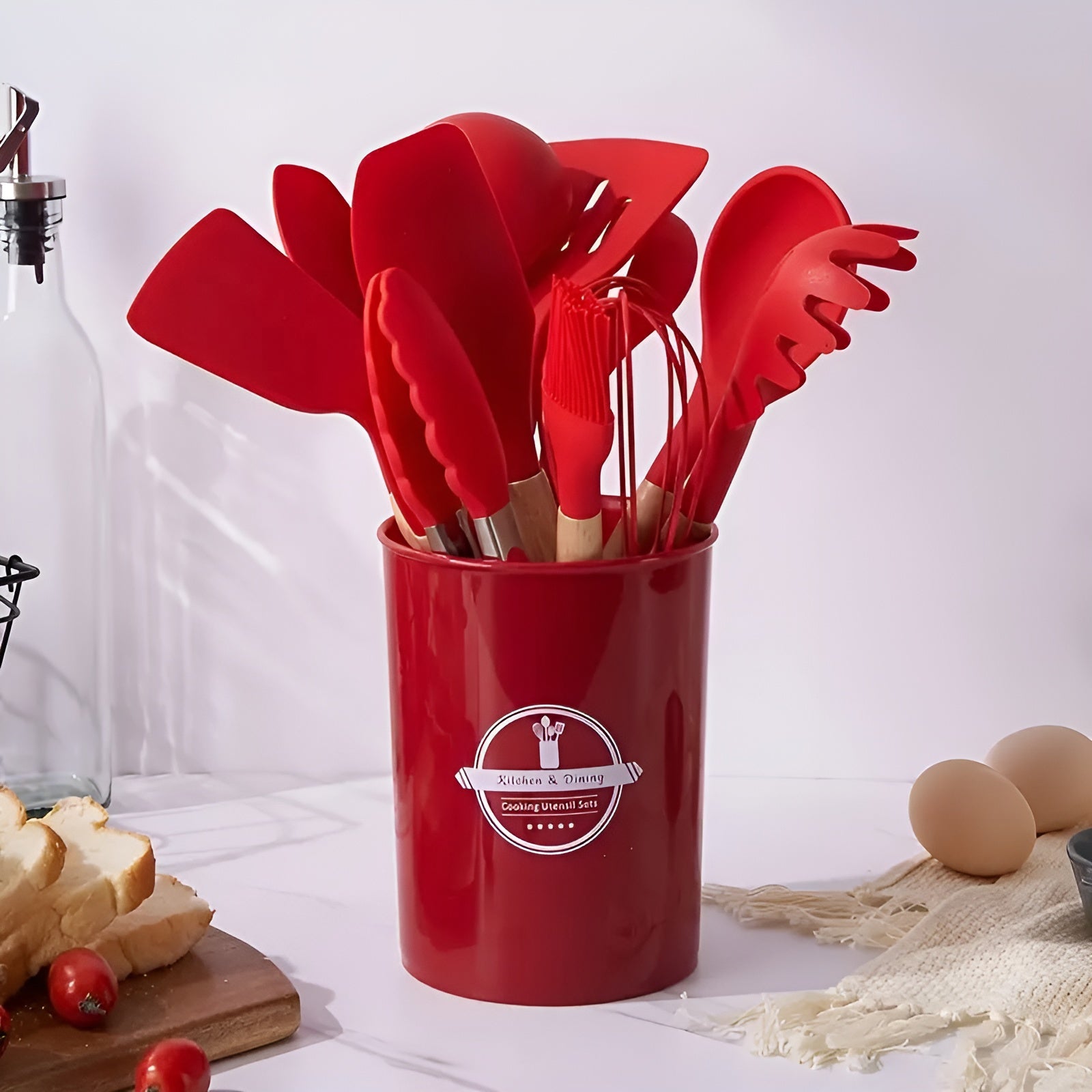 Juego de utensilios de cocina de silicona 11 unidades – Tienda online NQLN Store Venezuela