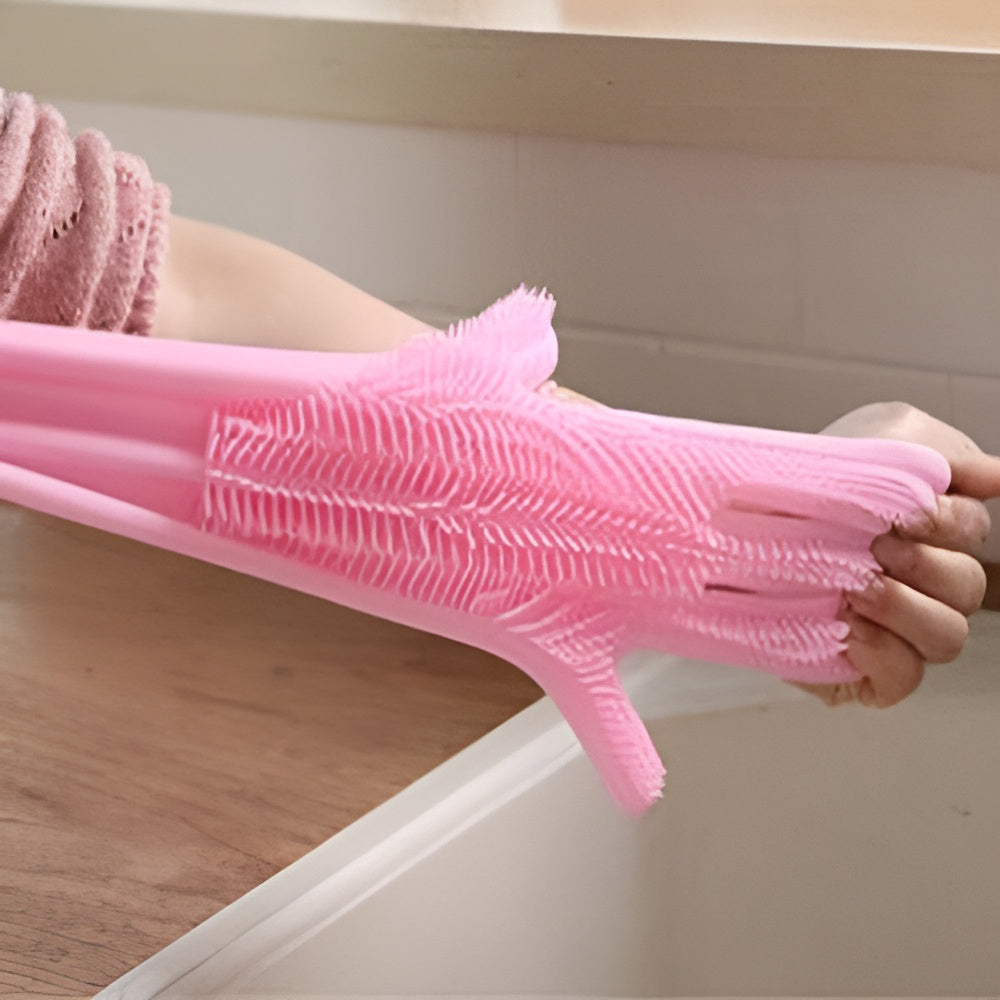 Guantes de silicona para lavar platos – Comprar al mejor precio en NQLN Store Venezuela