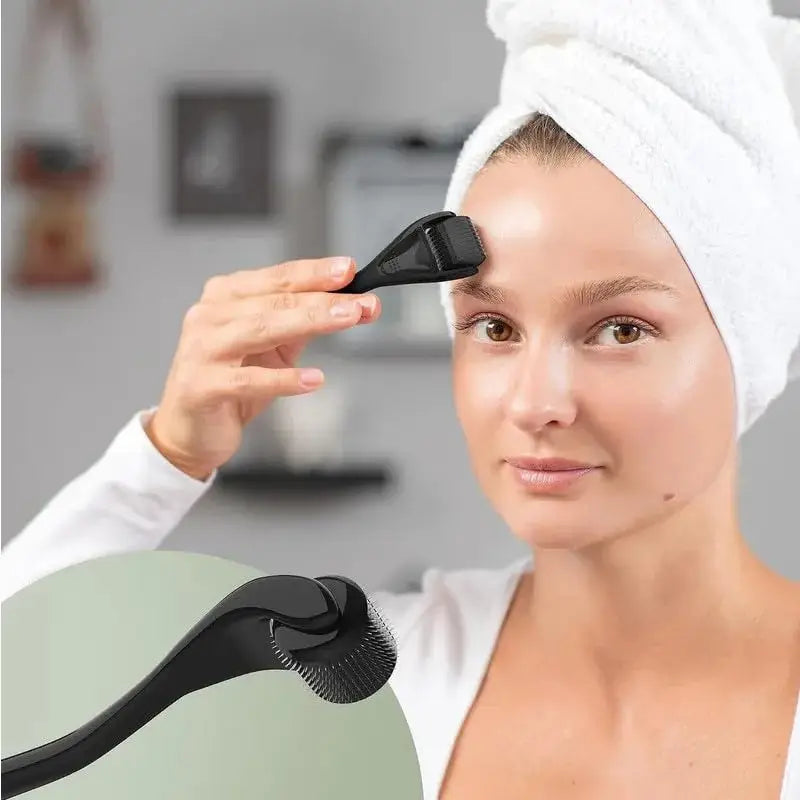 Rodillo dermico de microagujas para barba – Tienda online NQLN Store Venezuela