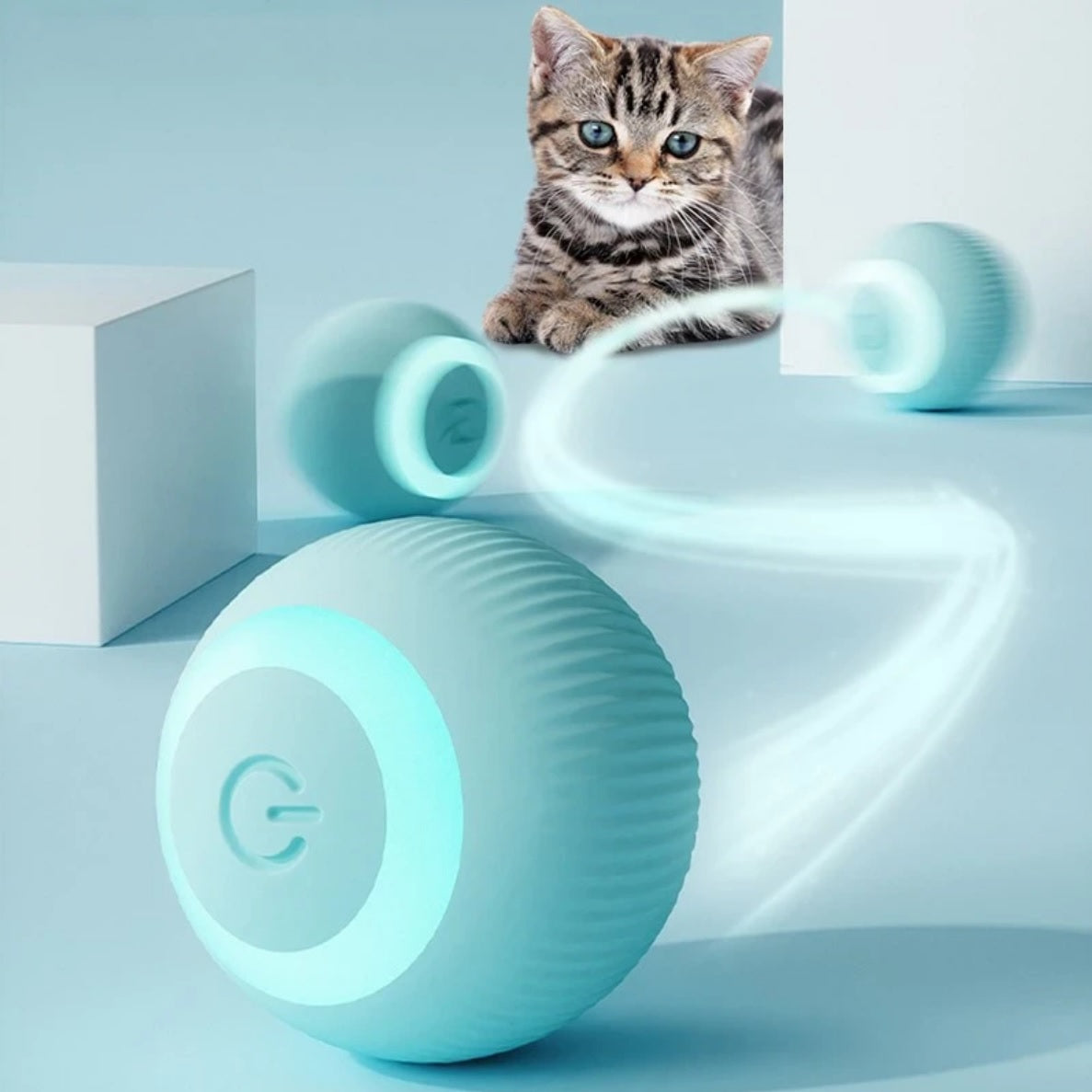 Pelota interactiva para gato para mascota – Presentación del producto – Comprar en NQLN Store