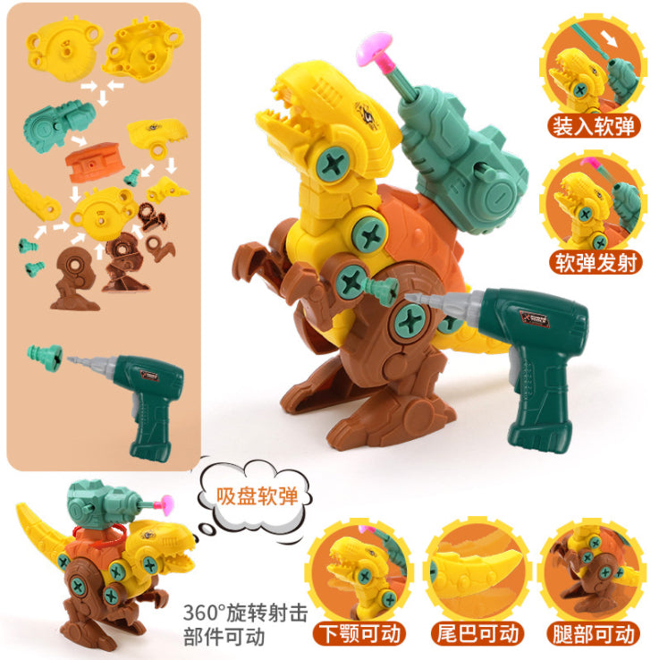 Juguete de armar dinosaurios con accesorios – Tienda online NQLN Store Venezuela