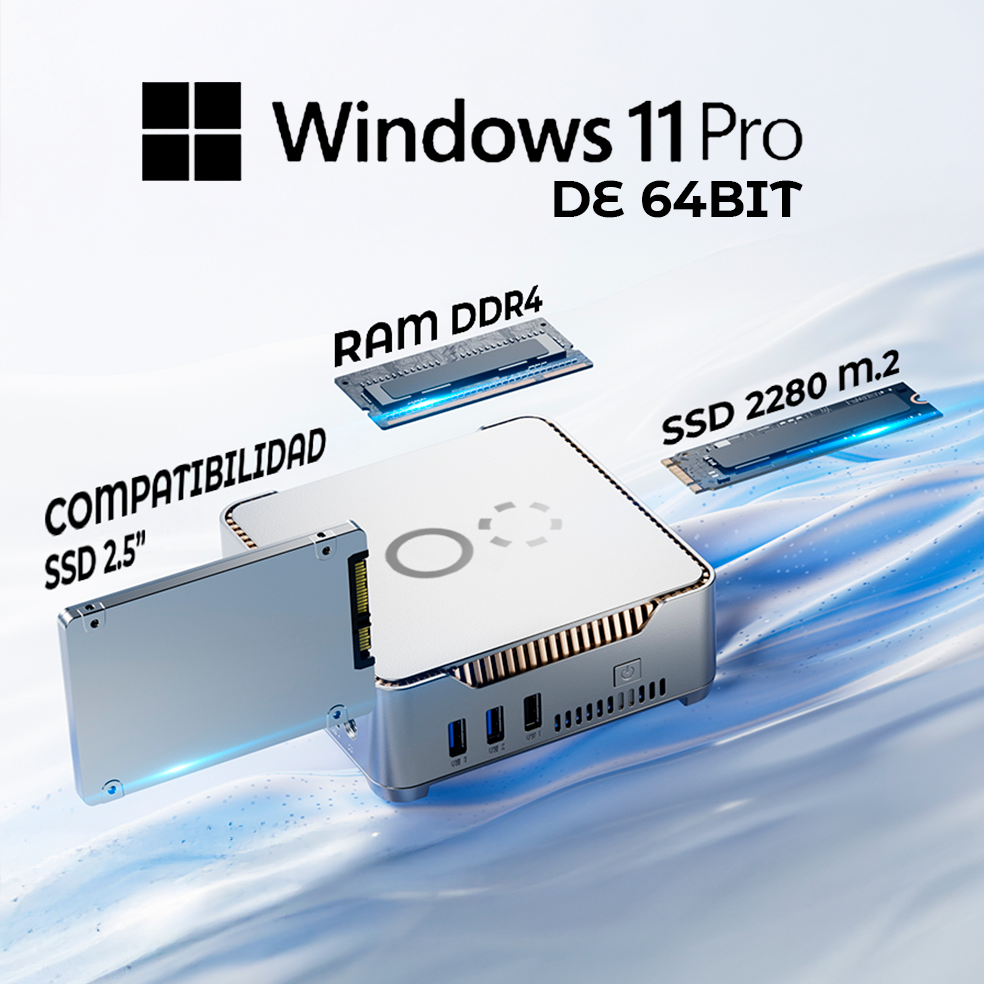 Mini pc Mabit 8GB de Ram 256GB – Al mejor precio en NQLN Store Caracas y Margarita