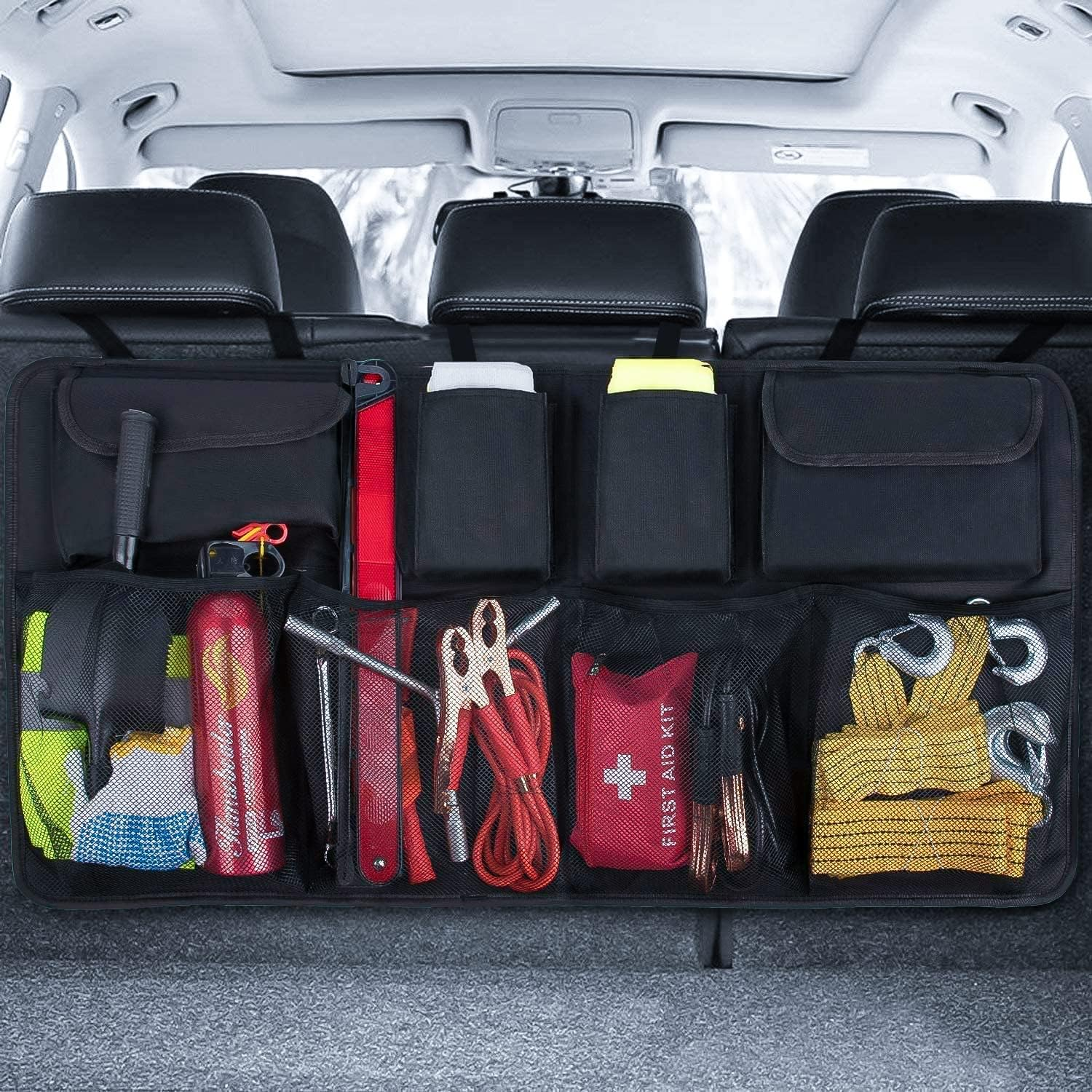 Organizador de maletero de asiento trasero para carro – Vista detalle del producto – NQLN Store