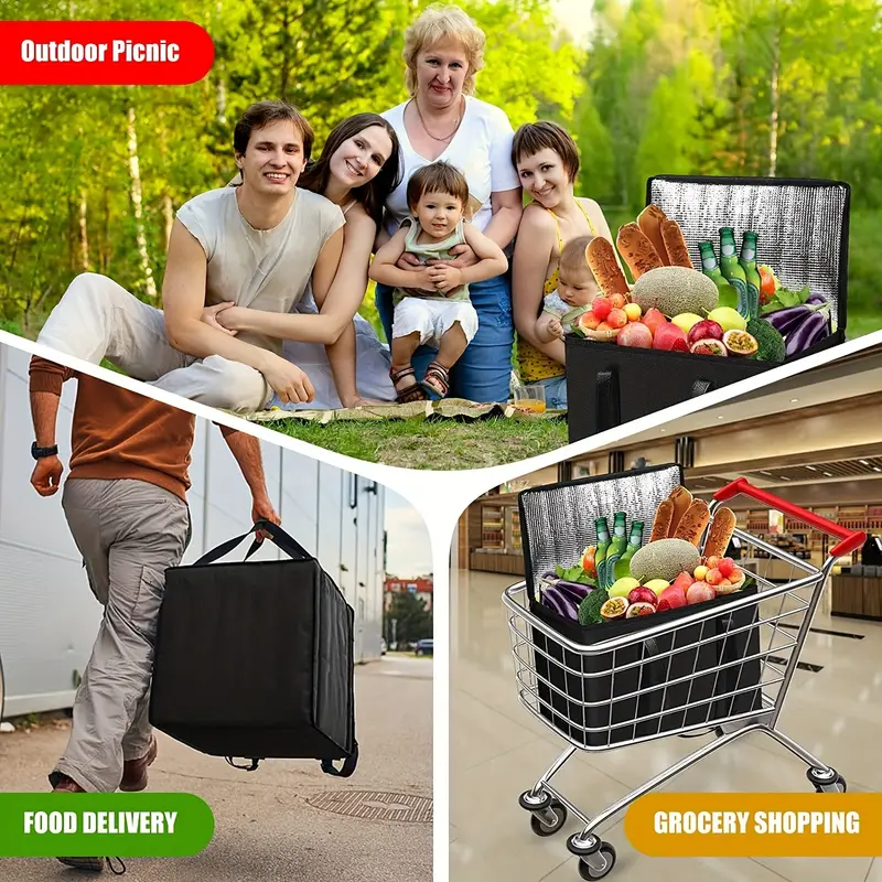 Cava termica tipo bolso de gran capacidad – Vista de cerca del producto – NQLN Store
