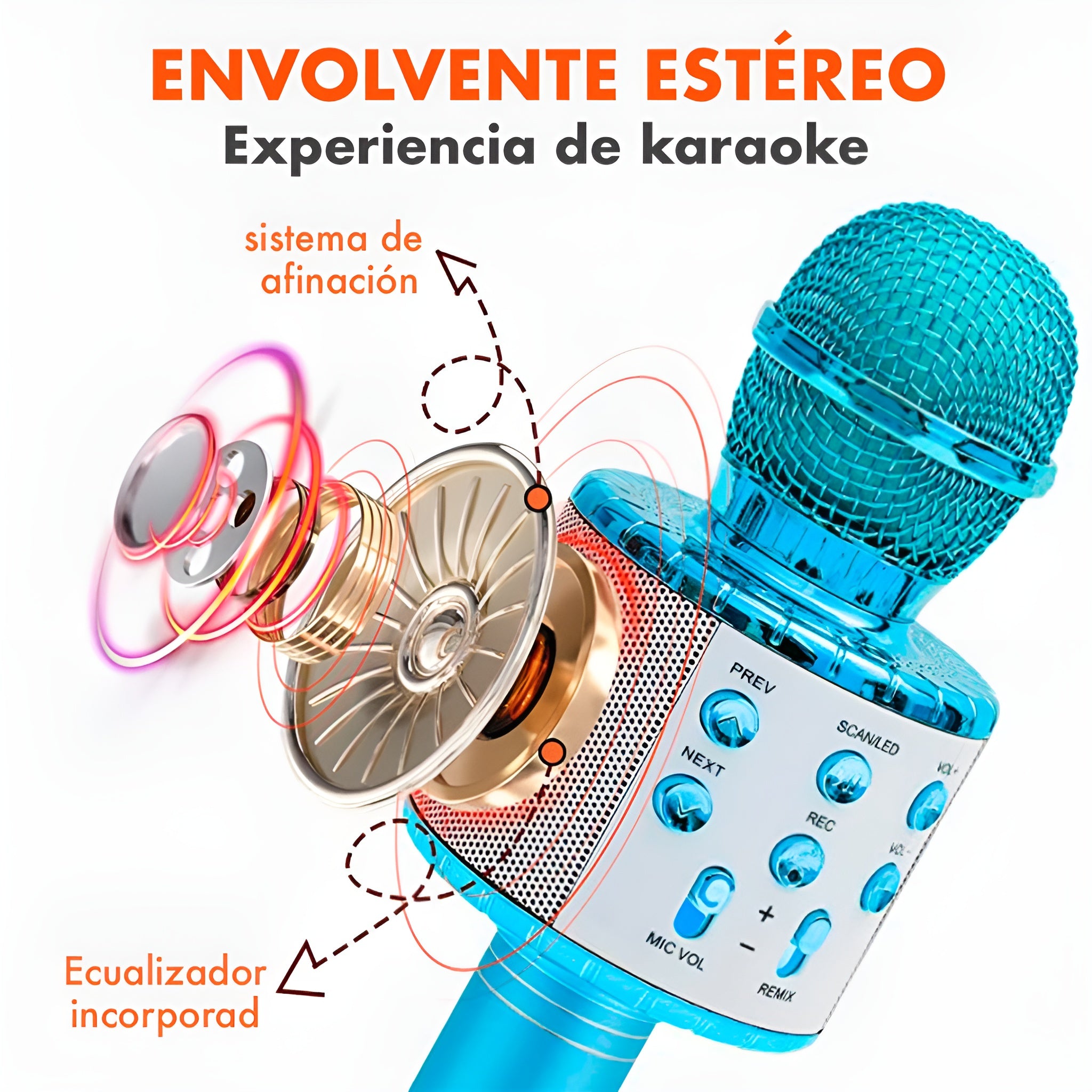 Microfono para Karaoke Bluetooth – Envío a toda Venezuela – NQLN Store