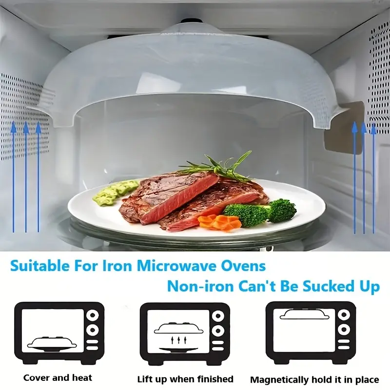 Cubierta magnetica de microondas para alimentos – Tienda online NQLN Store Venezuela