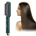 Plancha de cabello combinada 2 en 1 con peine de calor medio para pelo – Vista adicional – Disponible en NQLN Store Venezuela