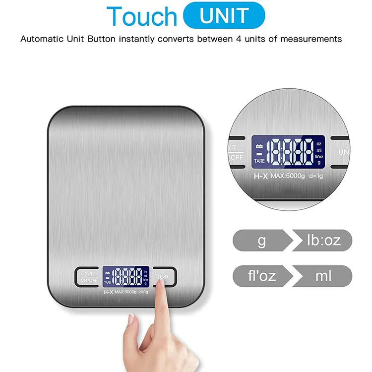 Bascula digital para alimentos de alta precision – Tienda online NQLN Store Venezuela