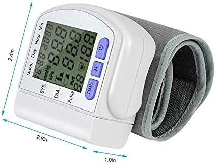 Monitor de presión arterial de muñeca con pantalla LCD Digital tensiometro – Detalle y presentación – NQLN Store Venezuela