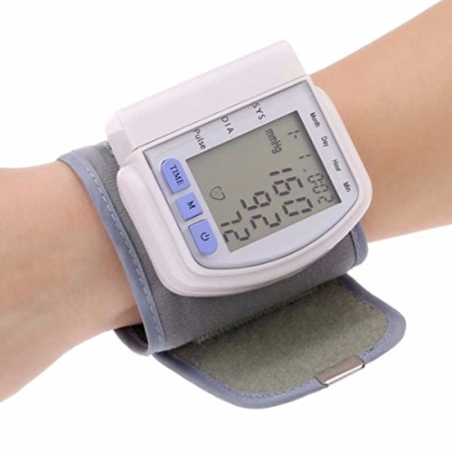 Monitor de presión arterial de muñeca con pantalla LCD Digital tensiometro – Disponible en NQLN Store con envío gratis des...