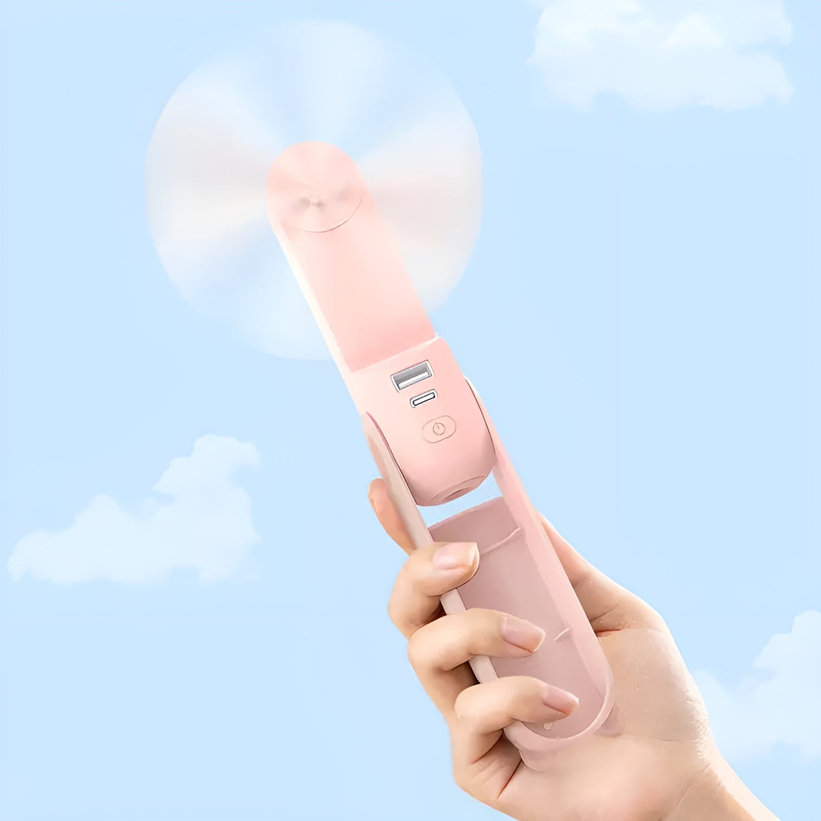 Ventilador powerbank portátil – Disponible en Caracas y Margarita – NQLN Store