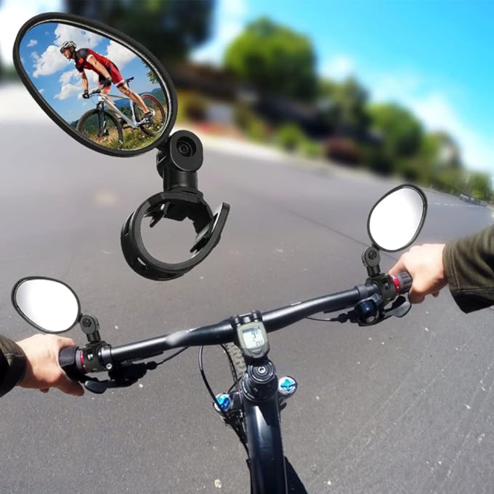 Espejo retrovisor para bicicletas (Pack de 2) – Detalle de calidad y acabado – NQLN Store