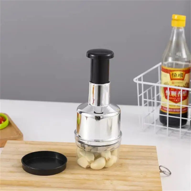Mini picador de alimentos manual – Detalle de calidad y acabado – NQLN Store