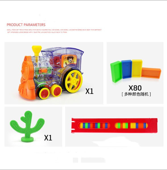 Juego de 80 bloques de tren Domino para niños – Comprar al mejor precio en NQLN Store Venezuela