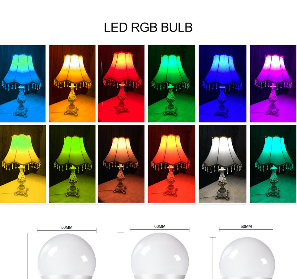 Bombillo Inteligente Led RGB para el hogar oficina – Envío a toda Venezuela – NQLN Store