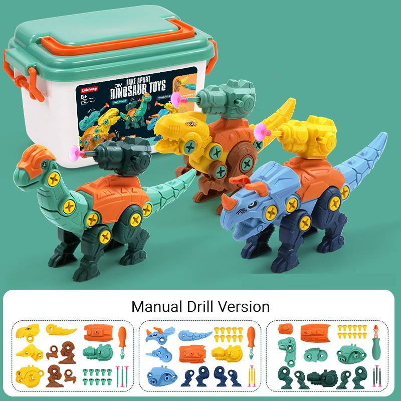 Juguete de armar dinosaurios con accesorios – Tienda online NQLN Store Venezuela