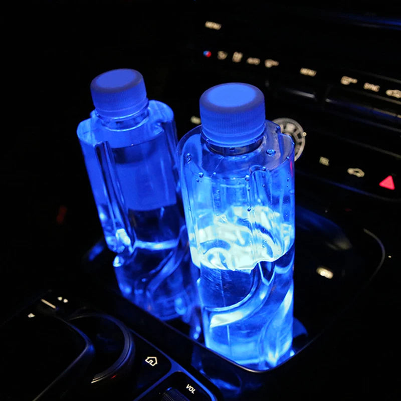 Portavasos LED (Set 2pcs) – Detalle y presentación – NQLN Store Venezuela