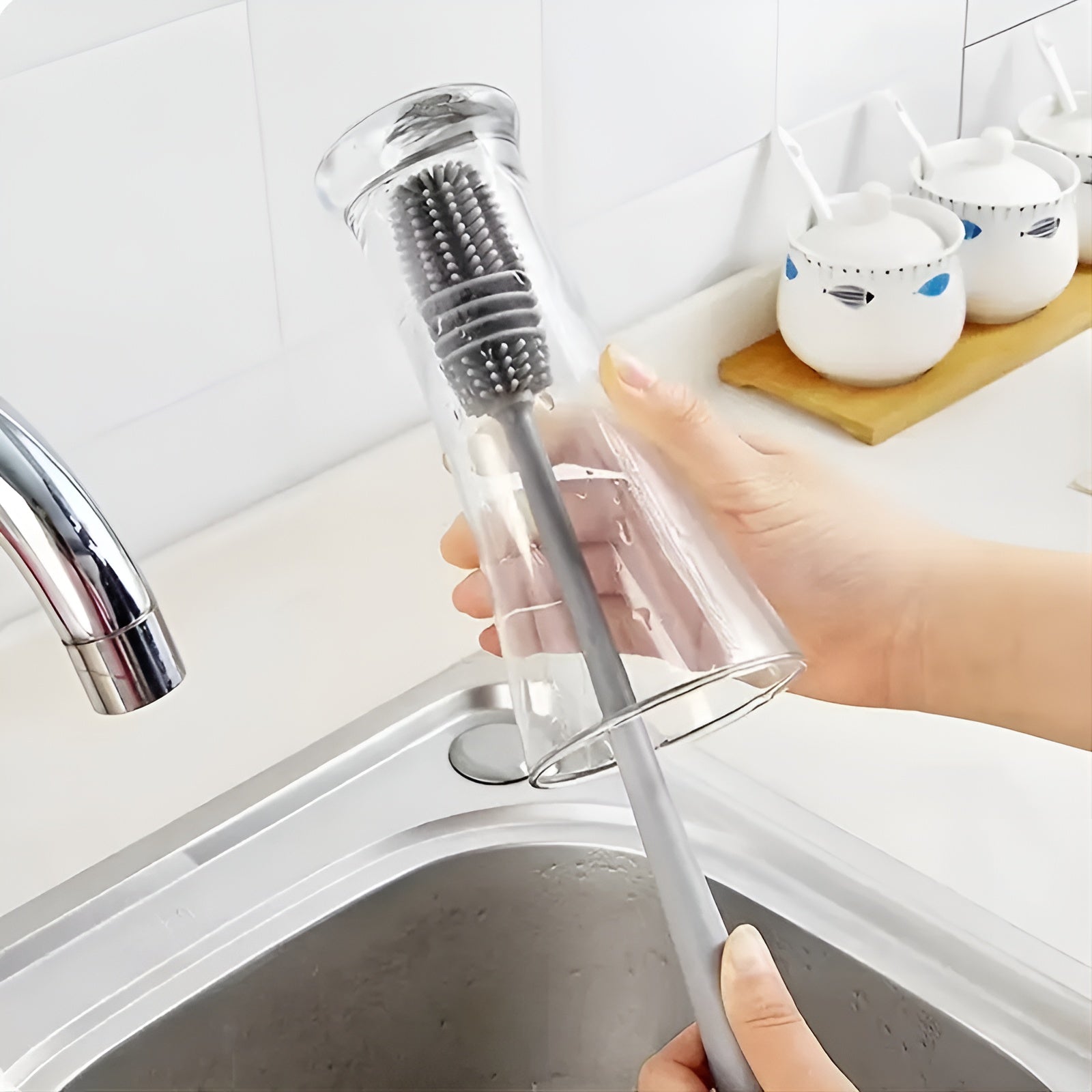 Cepillo de Silicona para Botellas – Comprar al mejor precio en NQLN Store Venezuela