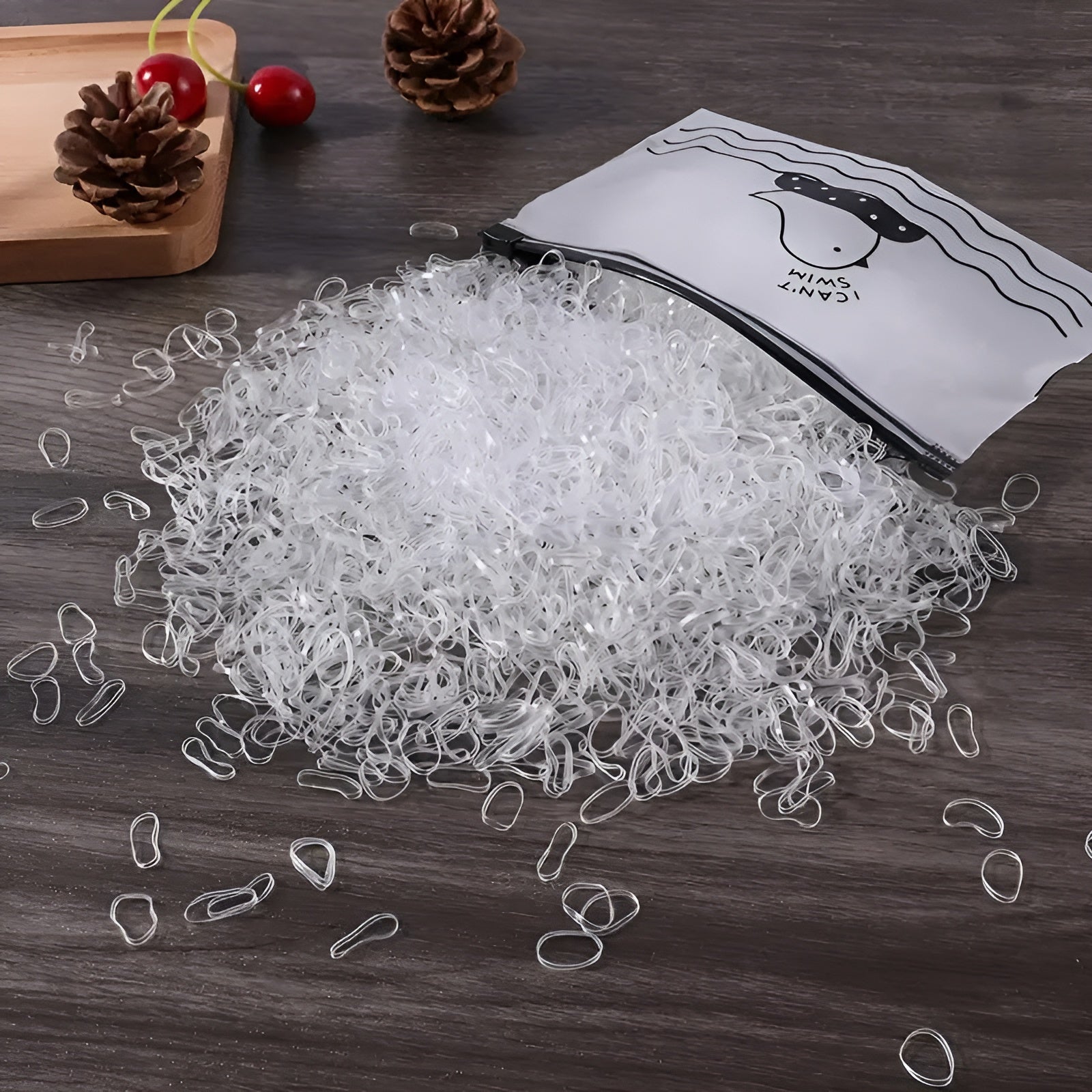 Ligas elásticas para el cabello para niñas (1000 unidades) – Tienda online NQLN Store Venezuela