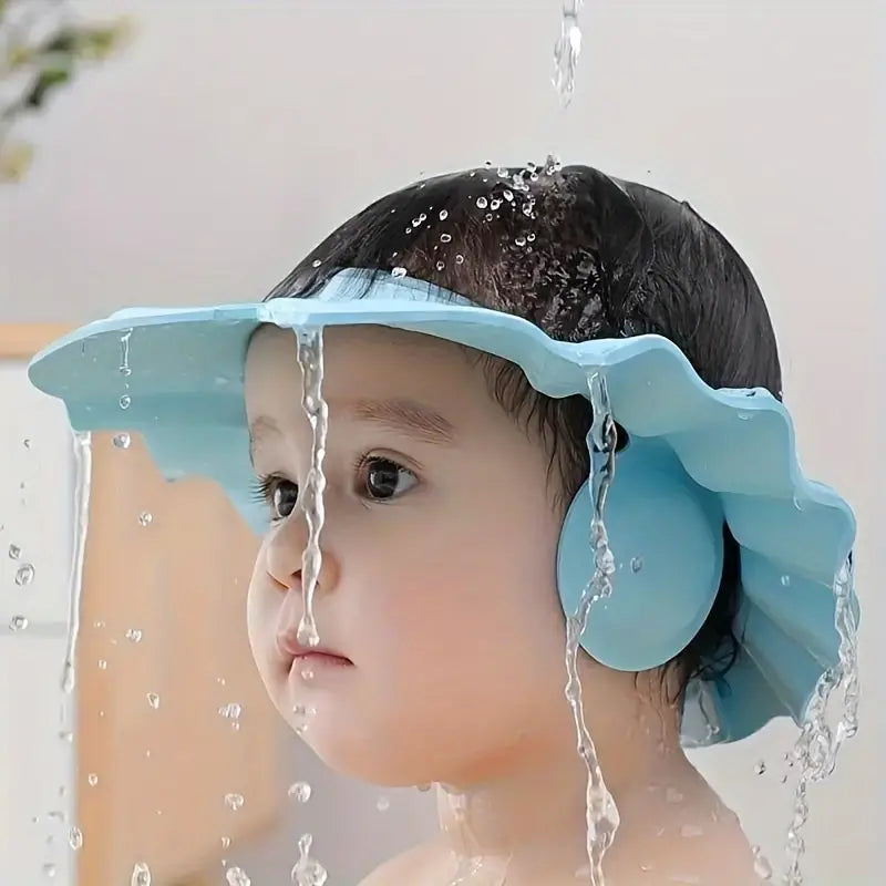 Gorro de Ducha Infantil con Ala de Drenaje para cabello – Detalle y presentación – NQLN Store Venezuela