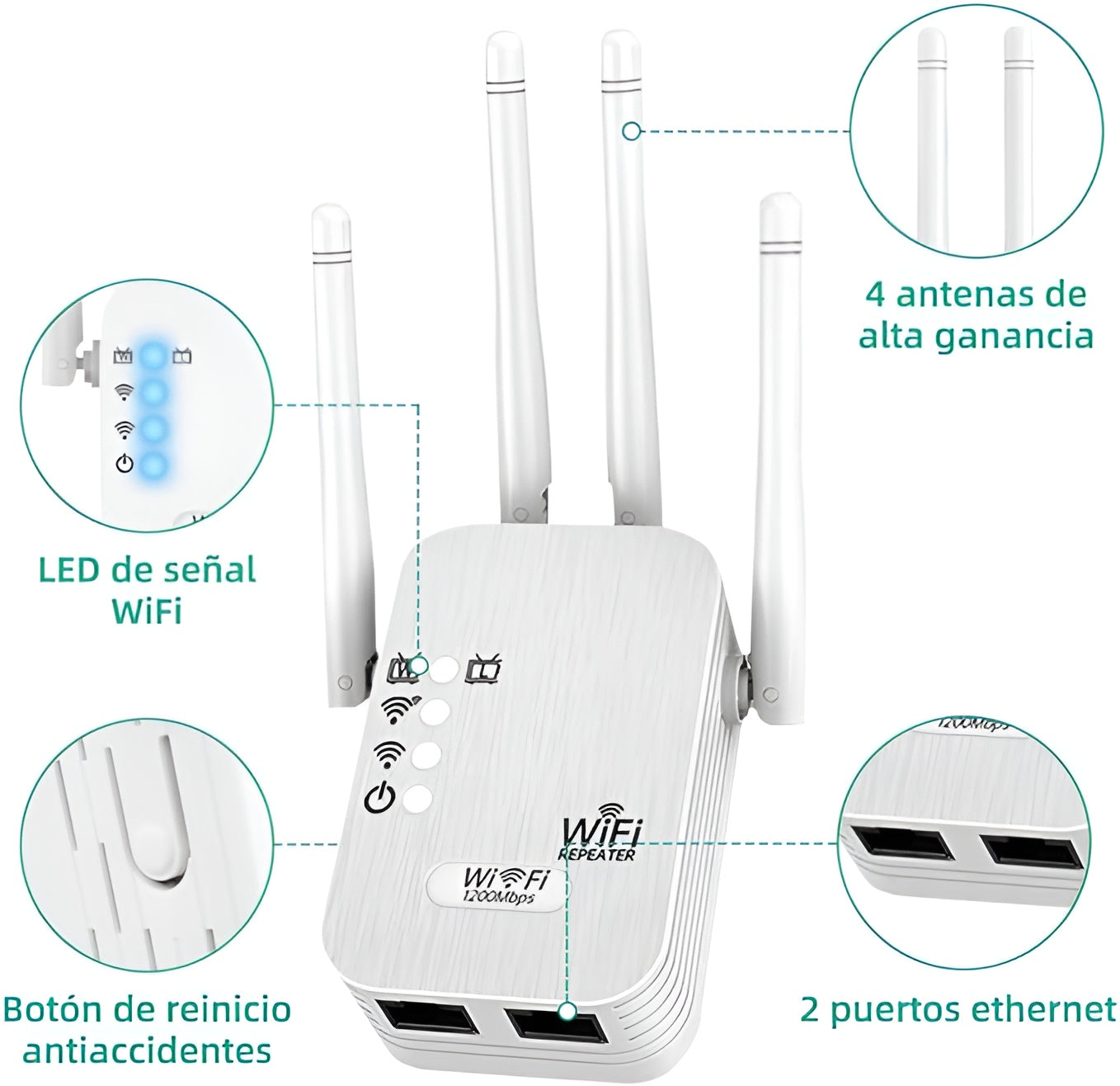 Amplificador de señal wifi – Tienda online NQLN Store Venezuela