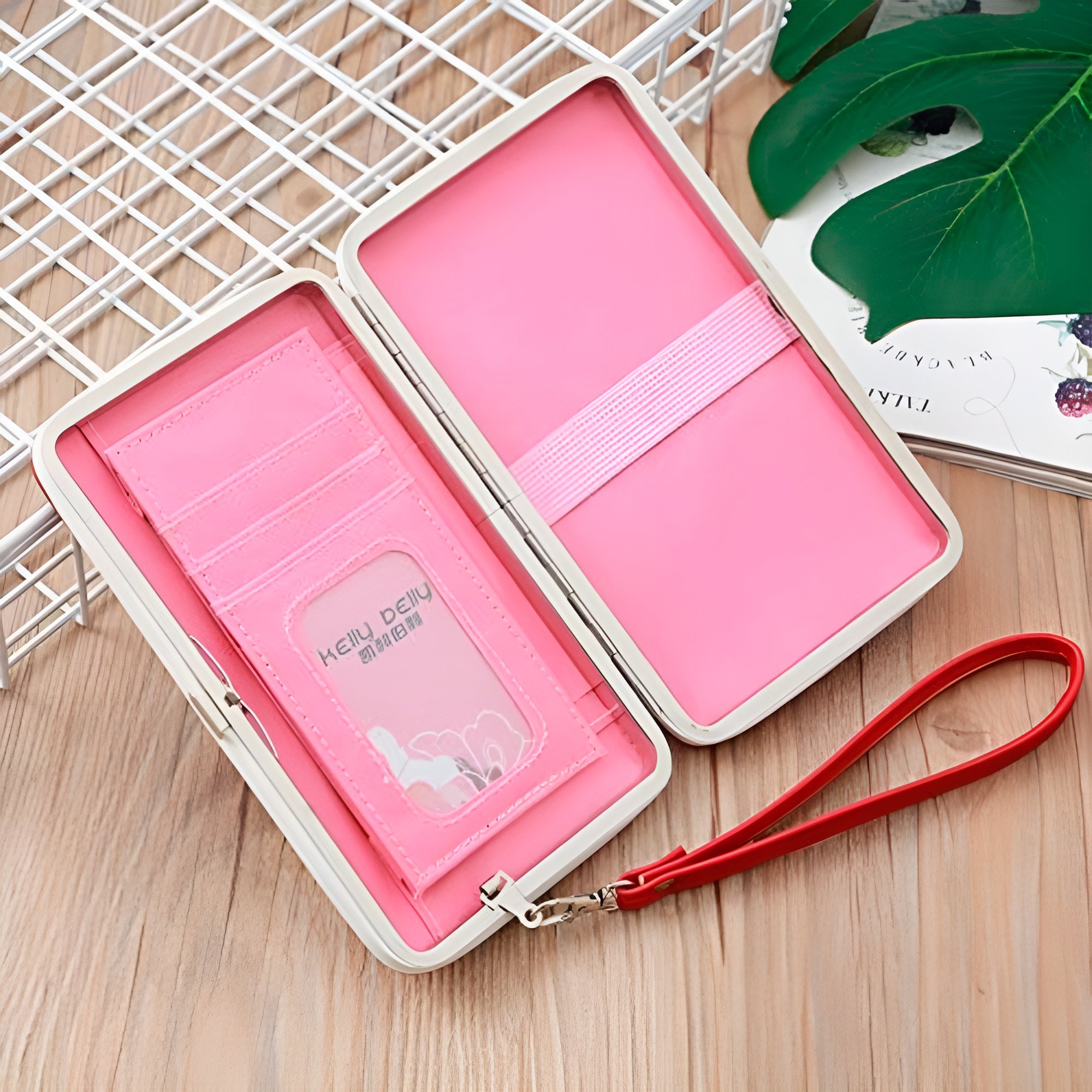 Cartera de semicuero con cremallera para mujer – Tienda online NQLN Store Venezuela