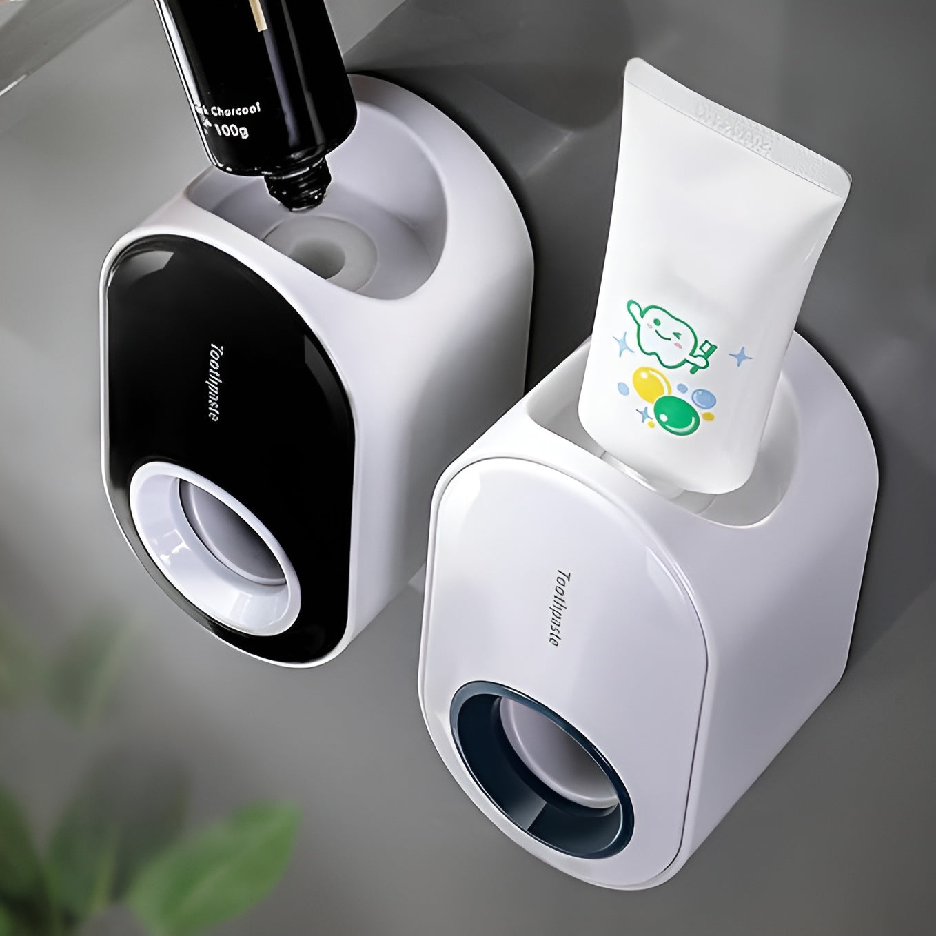 Dispensador de Pasta Dental – Vista de cerca del producto – NQLN Store