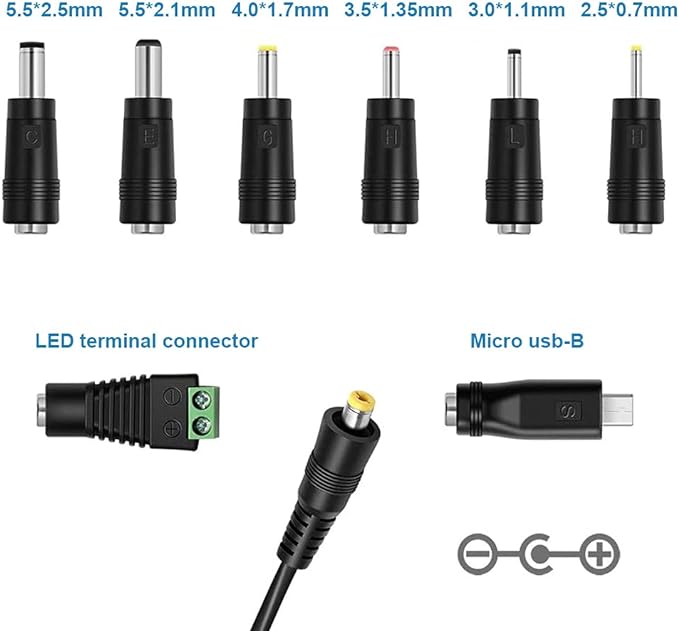 Adaptador universal AC/DC 30W – Al mejor precio en NQLN Store Caracas y Margarita