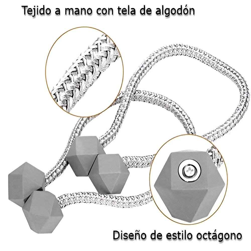 Agarre magnéticos para cortinas (Pack de 2) – Envío a toda Venezuela – NQLN Store