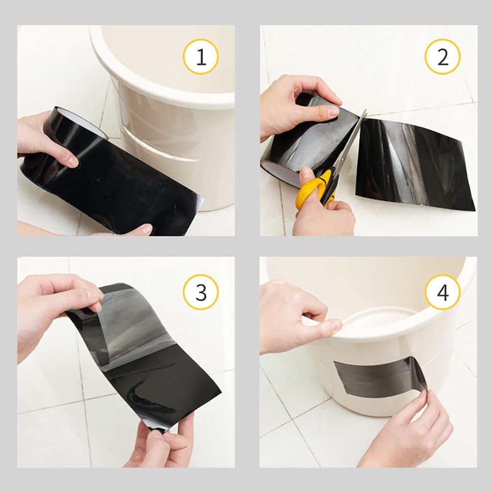 Adhesivo cinta impermeable de goma – Vista de cerca del producto – NQLN Store