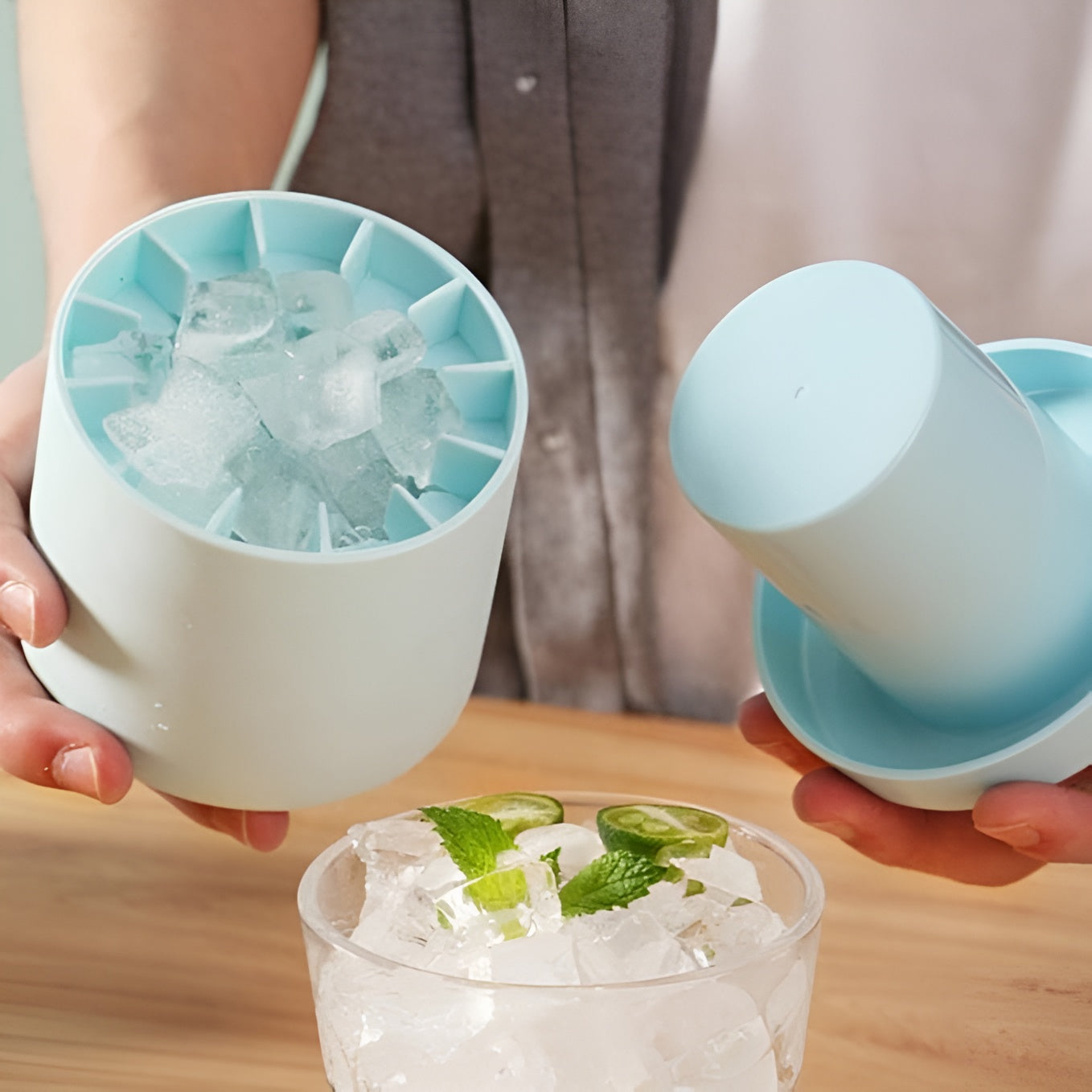 Contenedor portatil para hacer hielo – Envío a toda Venezuela – NQLN Store