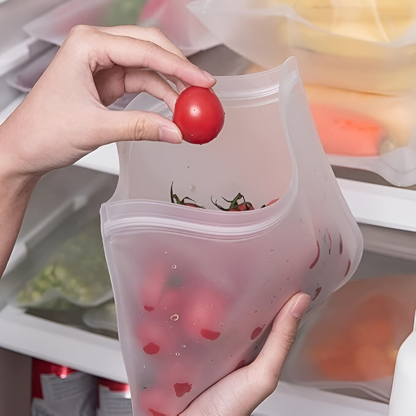 Bolsas de Silicona para Alimentos (Pack de 4) – Tienda online NQLN Store Venezuela