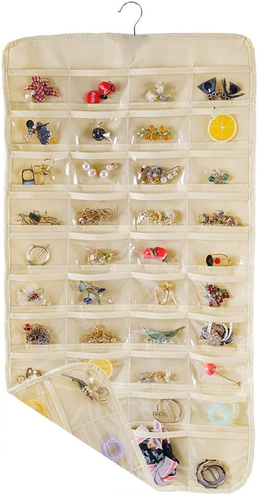 Organizador de joyas colgante con ganchos – Detalle de calidad y acabado – NQLN Store