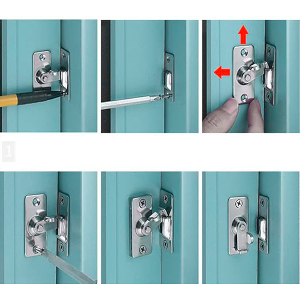 Cerradura de puerta de angulo recto – Tienda online NQLN Store Venezuela
