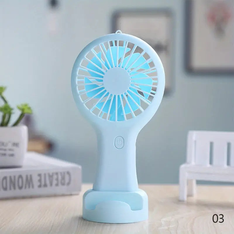Mini ventilador portátil – Vista adicional – Disponible en NQLN Store Venezuela