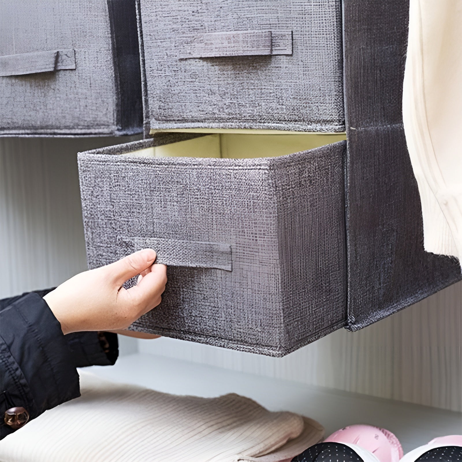 Organizador con cajones colgantes para closet 3 niveles – Envío a toda Venezuela – NQLN Store